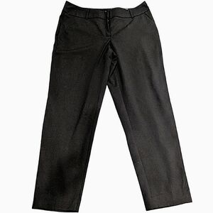 Apt. 9 slim straight black dress pants